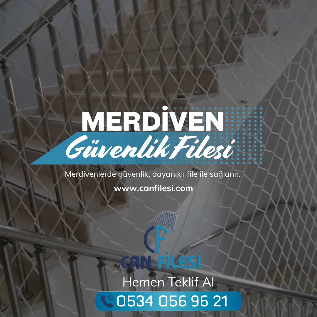 Merdiven Güvenlik Filesi