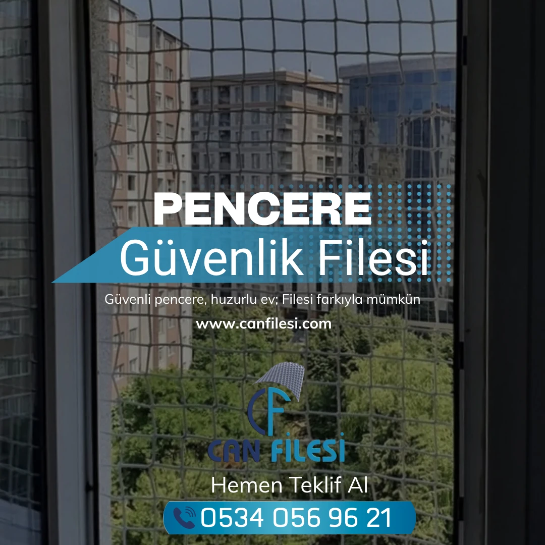 Pencere Güvenlik Filesi
