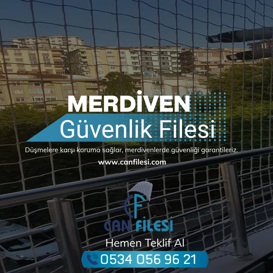 Merdiven Güvenlik Filesi