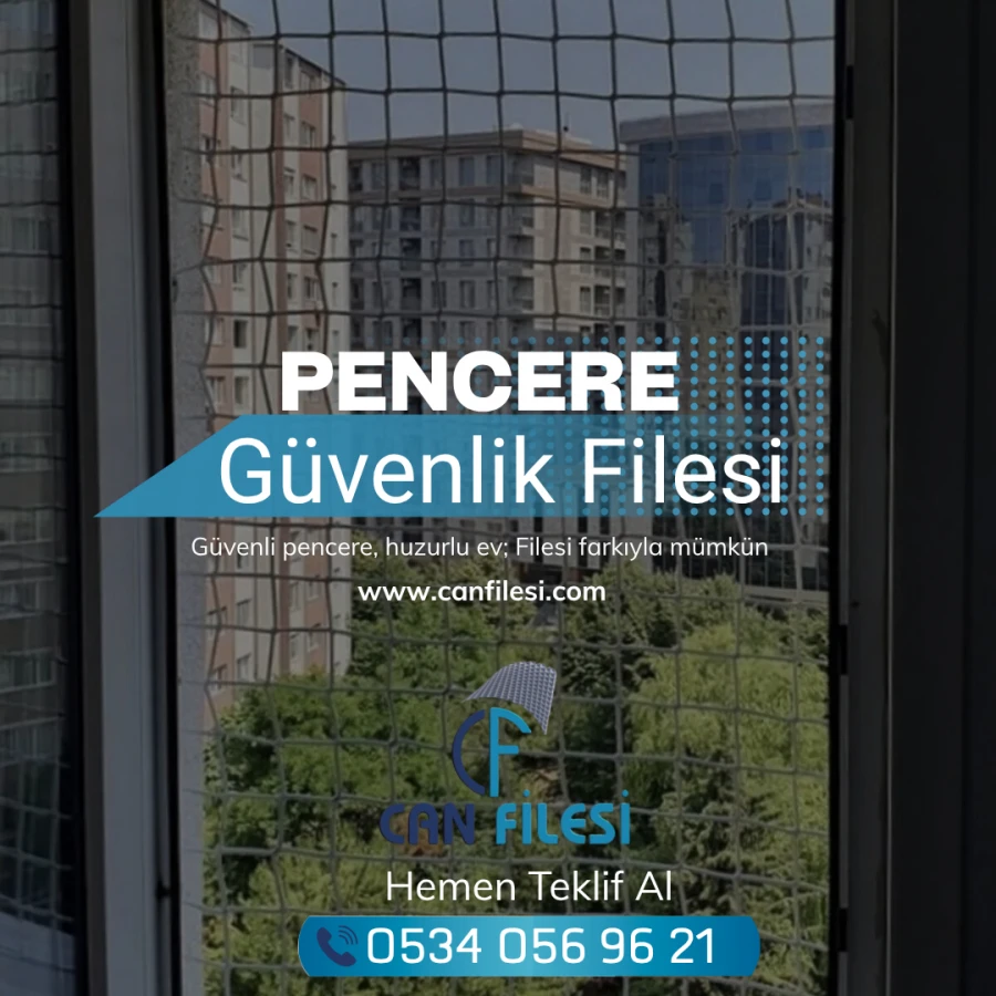 Pencere Güvenlik Filesi